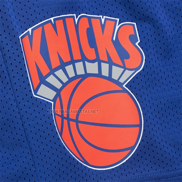 Pantalone New York Knicks Mitchell & Ness Hardwood Classics Azul